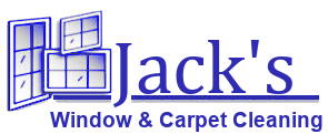 Jack's Window & Carpet Cleaning logo dark